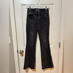 Flying Monkey Dark Gray Flare Jeans